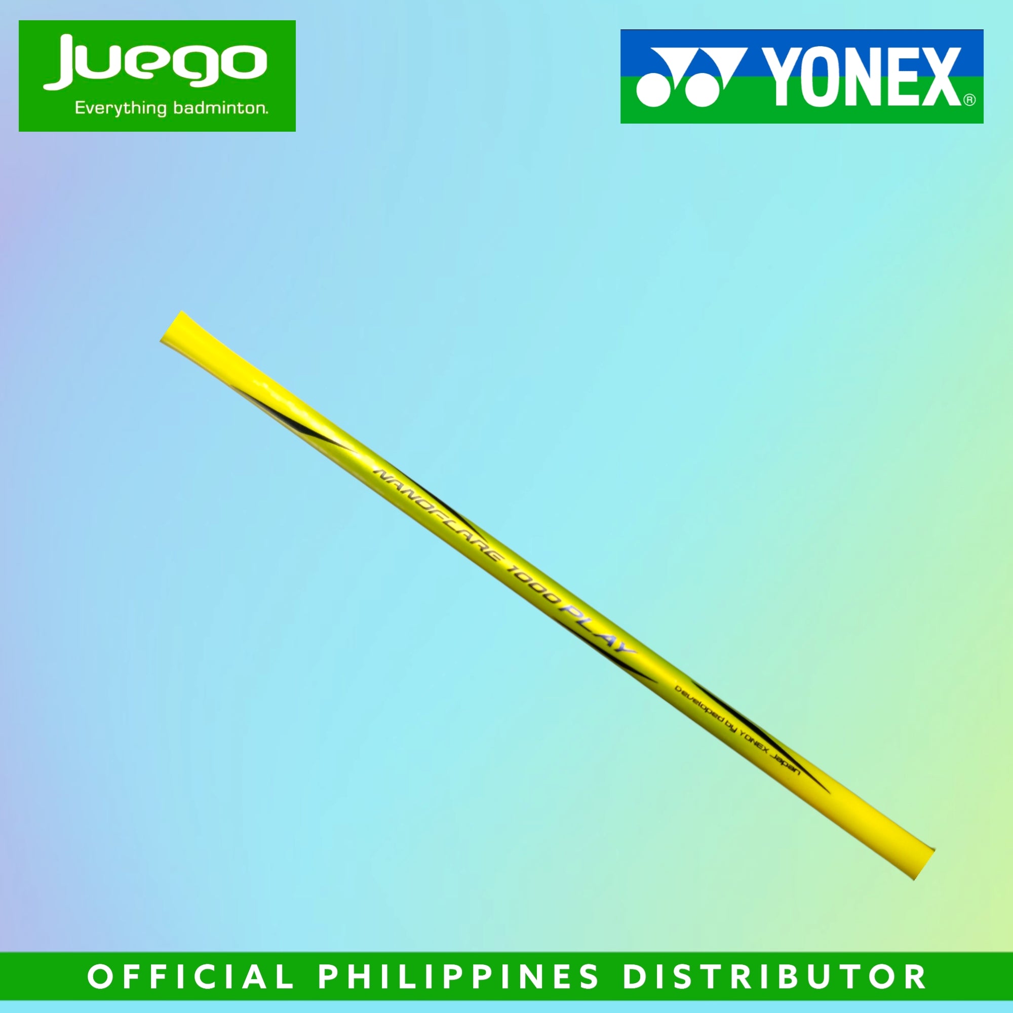 Yonex NANOFLARE 1000 PLAY Badminton Racquets Lightning Yellow (unstrung)