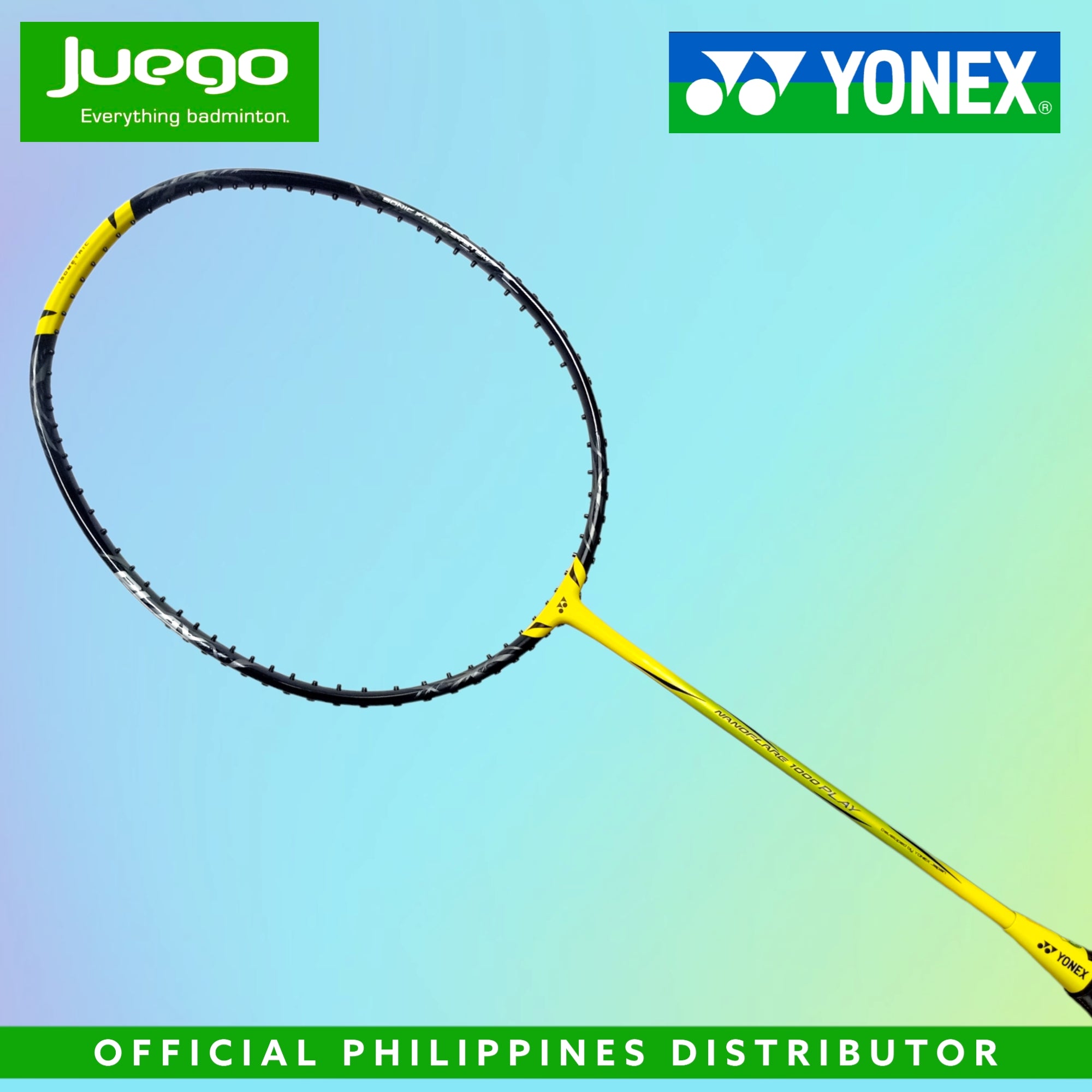 Yonex NANOFLARE 1000 PLAY Badminton Racquets Lightning Yellow (unstrung)