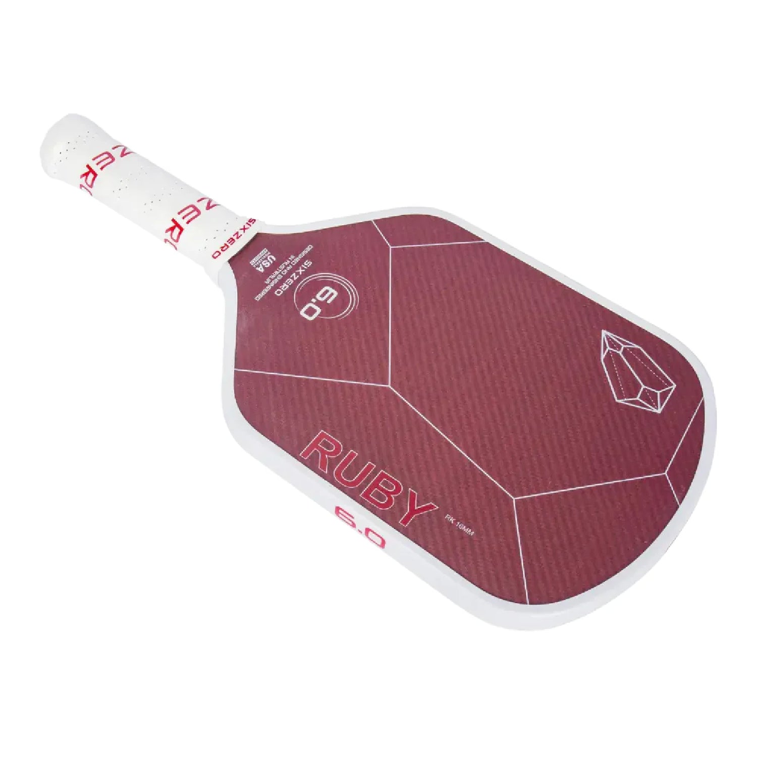 Six Zero RUBY 14mm - Pickleball Paddle