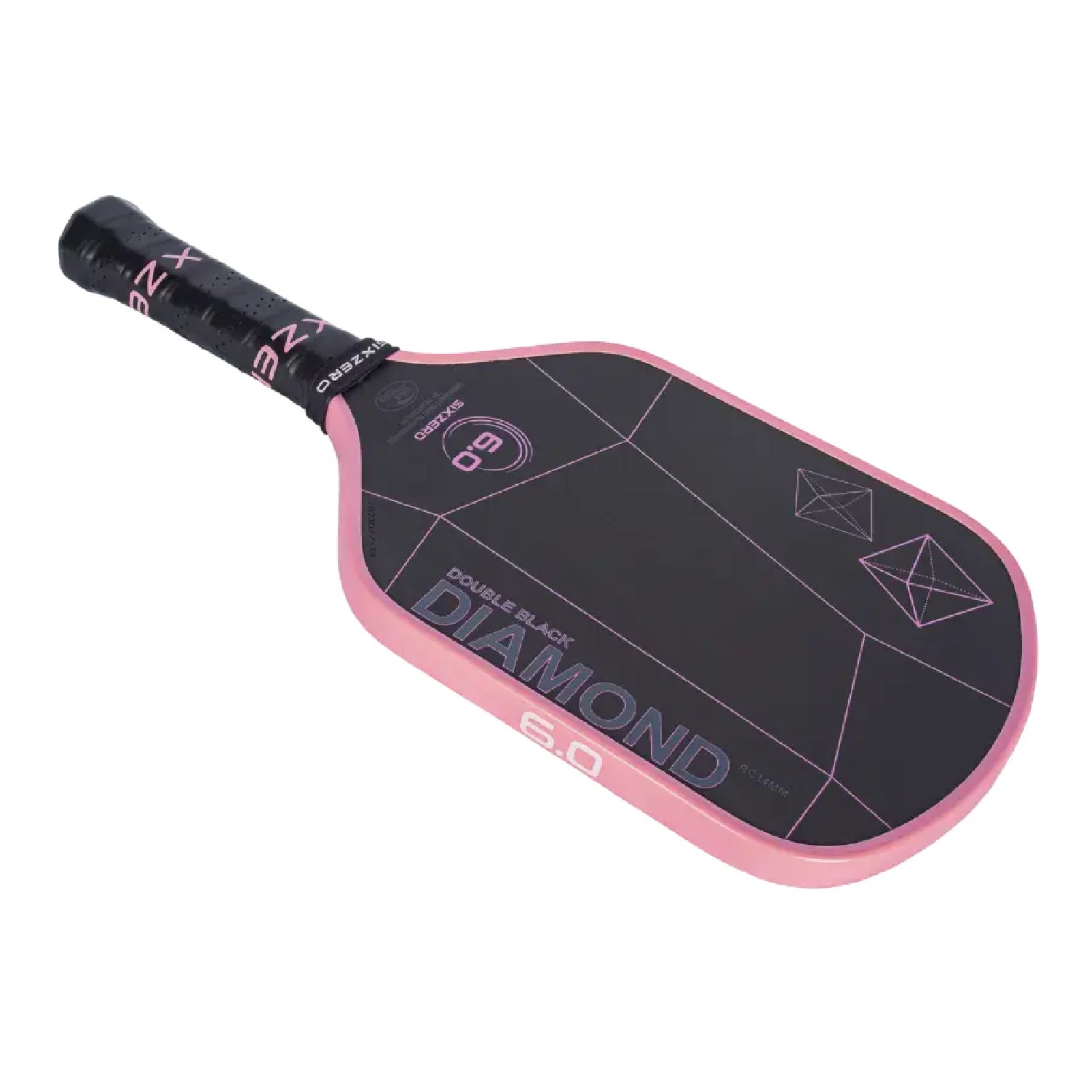 Six Zero Double Black Diamond Control 16mm  - Pickleball Paddle