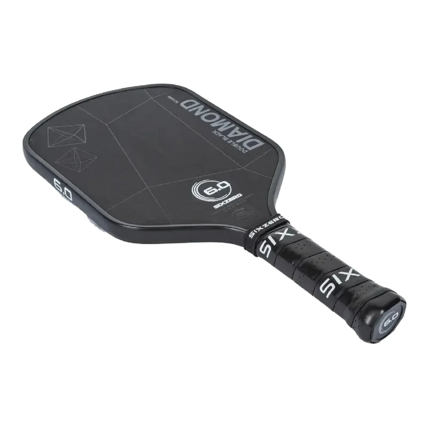 SIX ZERO Double Black Diamond Control - Pickleball Paddle (14MM)