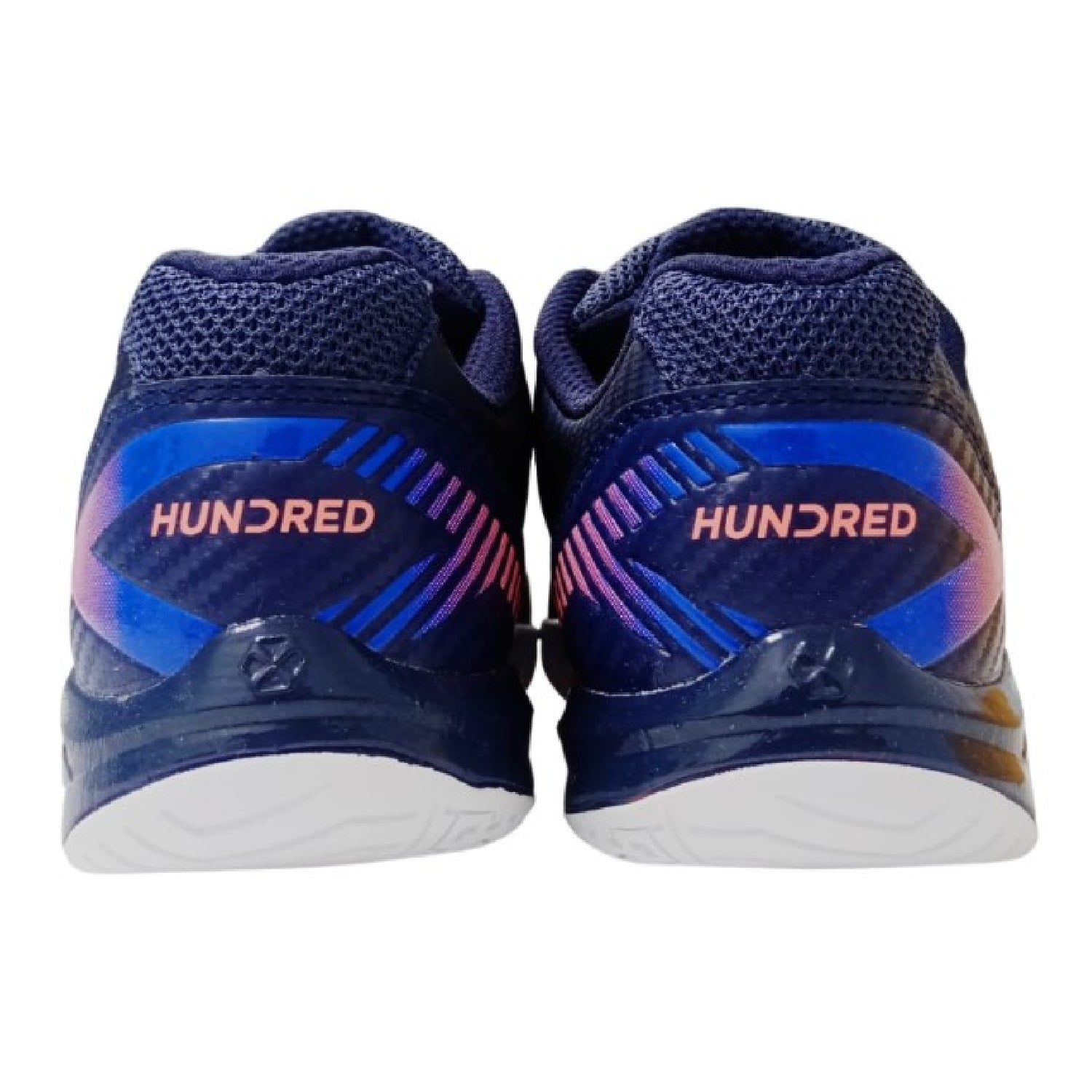 HUNDRED Beast Max Badminton Shoes (Navy/Blue/Orange)
