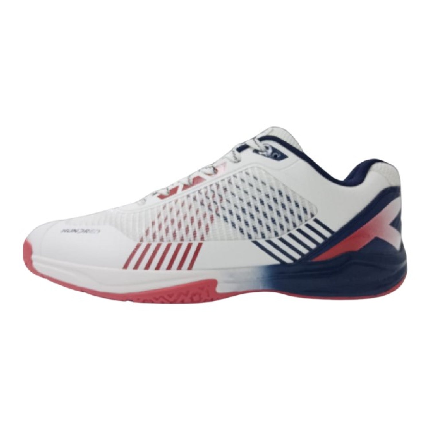 HUNDRED Beast Max Badminton Shoes (White/Navy)