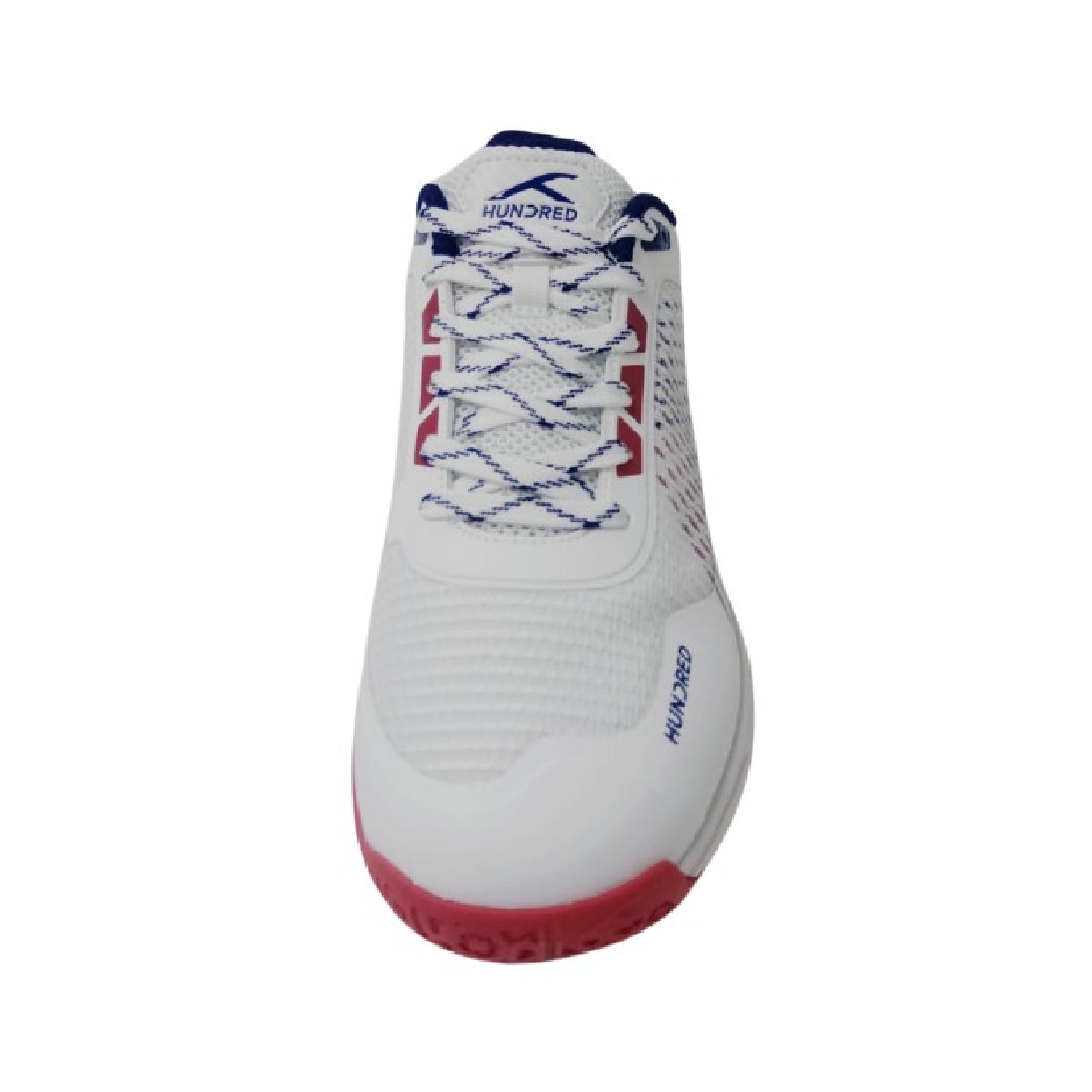 HUNDRED Beast Max Badminton Shoes (White/Navy)