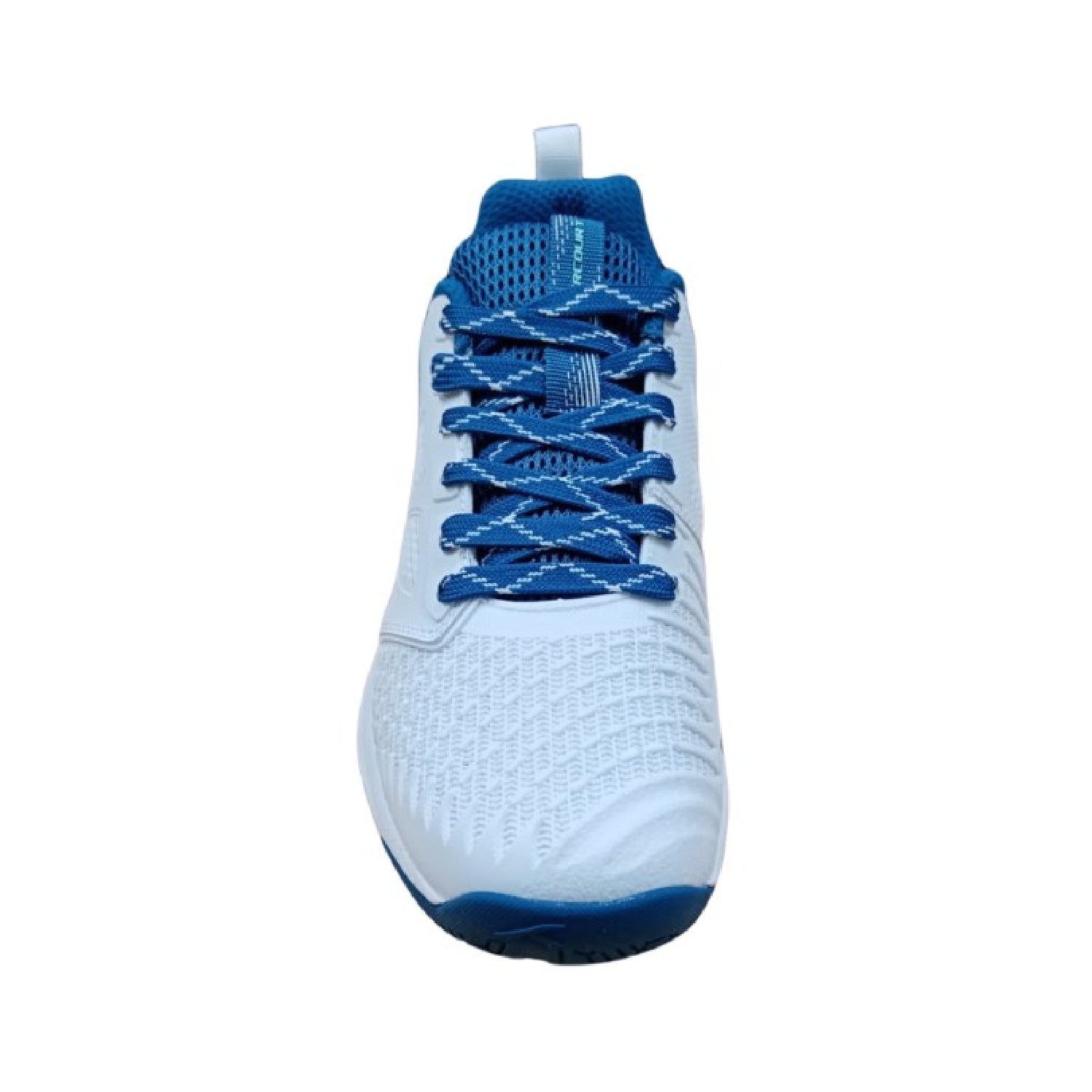 HUNDRED Hypercourt Badminton Shoes (White/Blue)