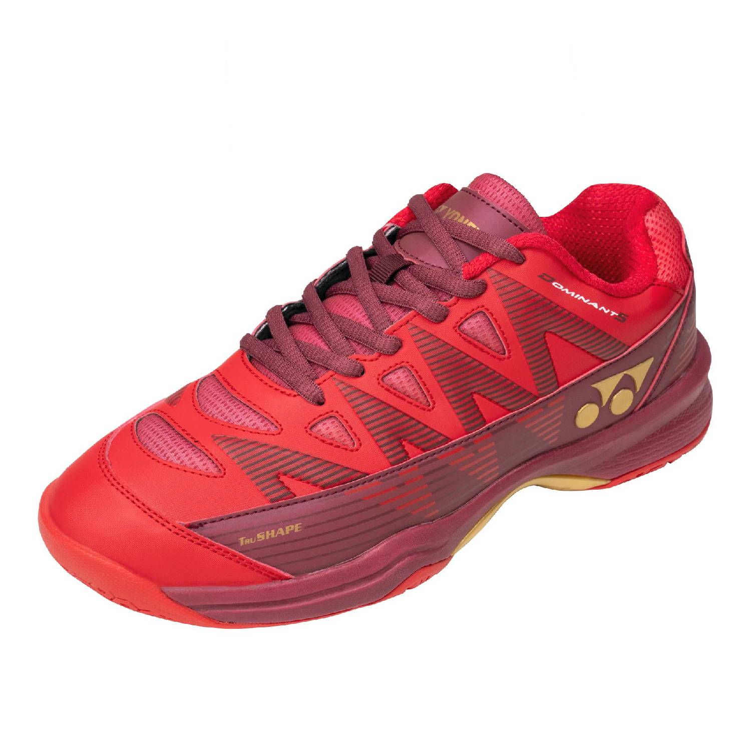 YONEX DOMINANT-5 BADMINTON SHOES-TOMATO RED/DARK RUBY