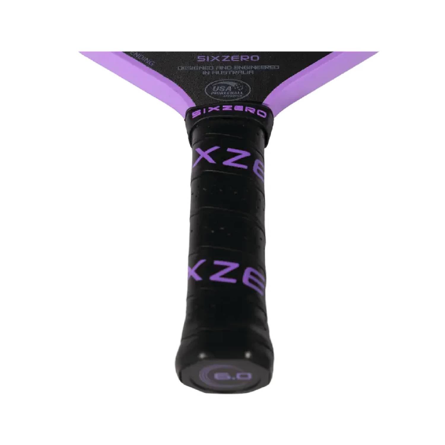 SIX ZERO Infinity Edgeless Black Diamond Power - Pickleball Paddle