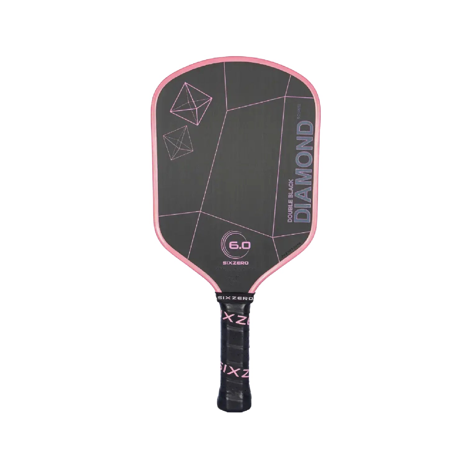 SIX ZERO Double Black Diamond Control - Pickleball Paddle (14MM)