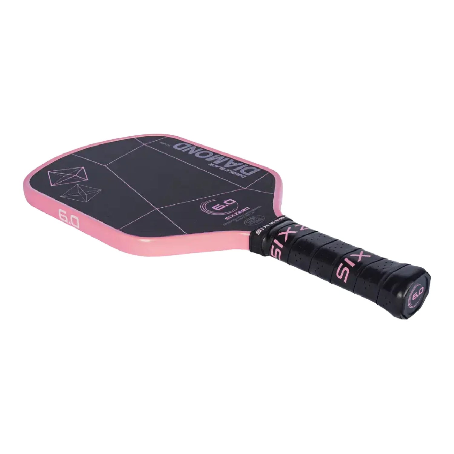 SIX ZERO Double Black Diamond Control - Pickleball Paddle (14MM)
