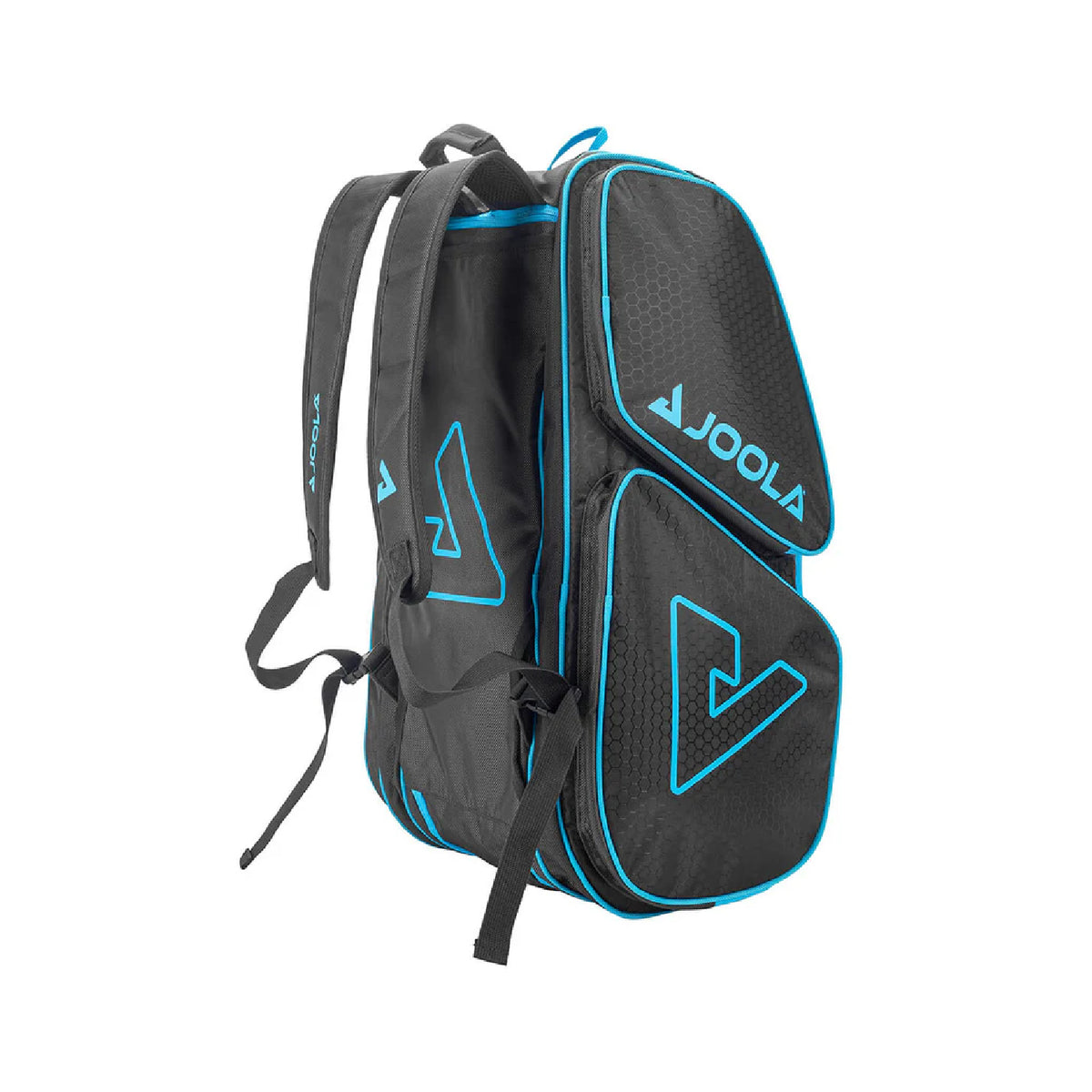 JOOLA Tour Elite (Black/Light Blue) - - Pickleball Bag