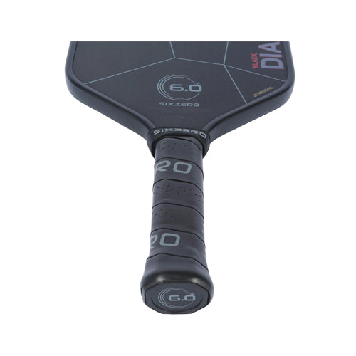 SIX ZERO 6.0 Black Diamond Power 14MM- Pickleball Paddles