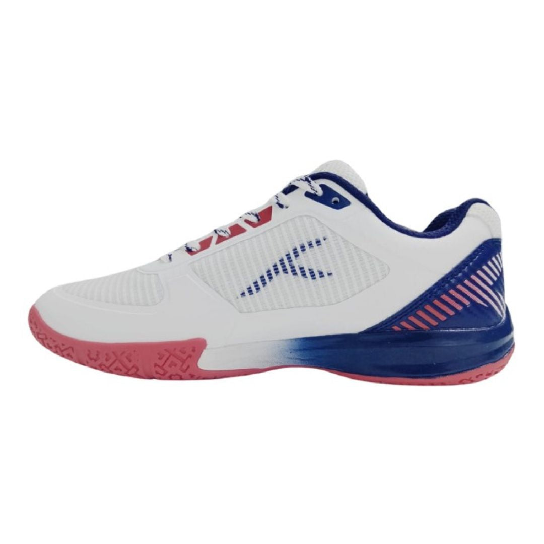 HUNDRED Beast Max Badminton Shoes (White/Navy)