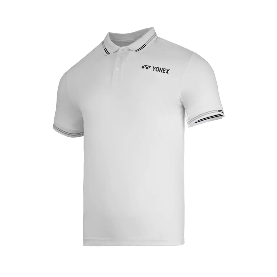 Yonex MEN'S POLO T-SHIRT PM-S092-2482-EASY-23-S WHITE