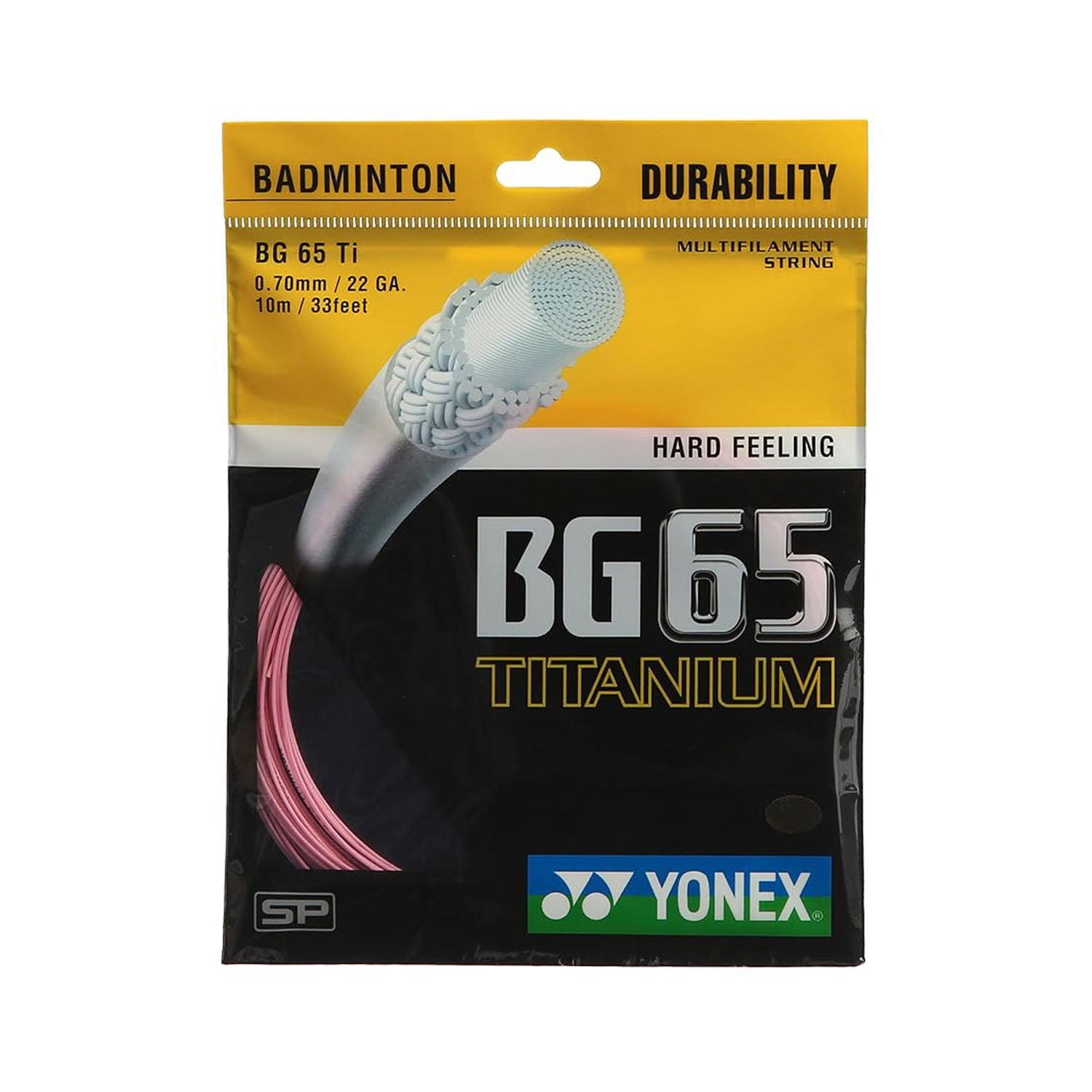 YONEX BG 65 TITANIUM Badminton Strings