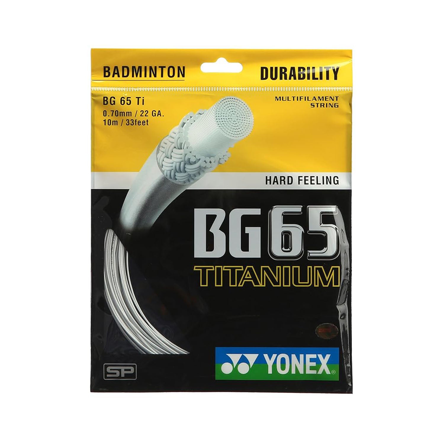 YONEX BG 65 TITANIUM Badminton Strings
