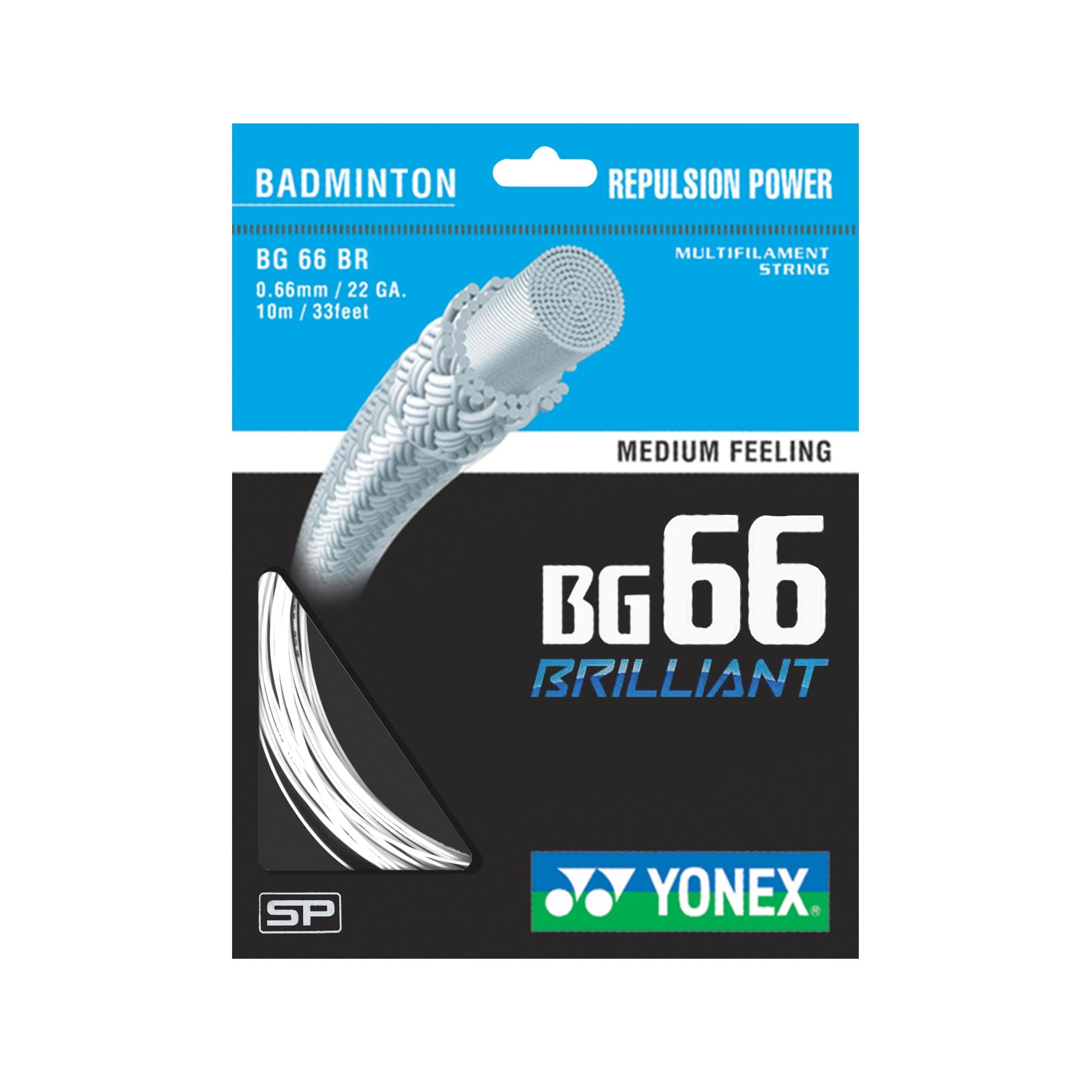 YONEX BG 66 BRILLIANT Badminton Strings