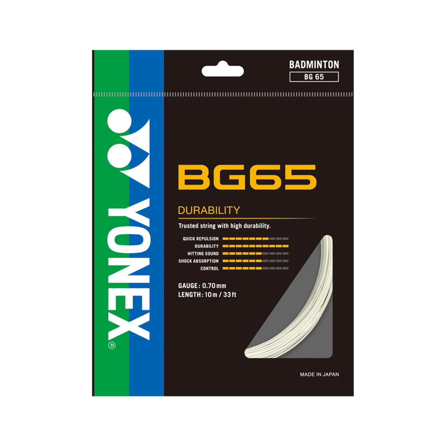 YONEX Badminton BG 65 Badminton Strings