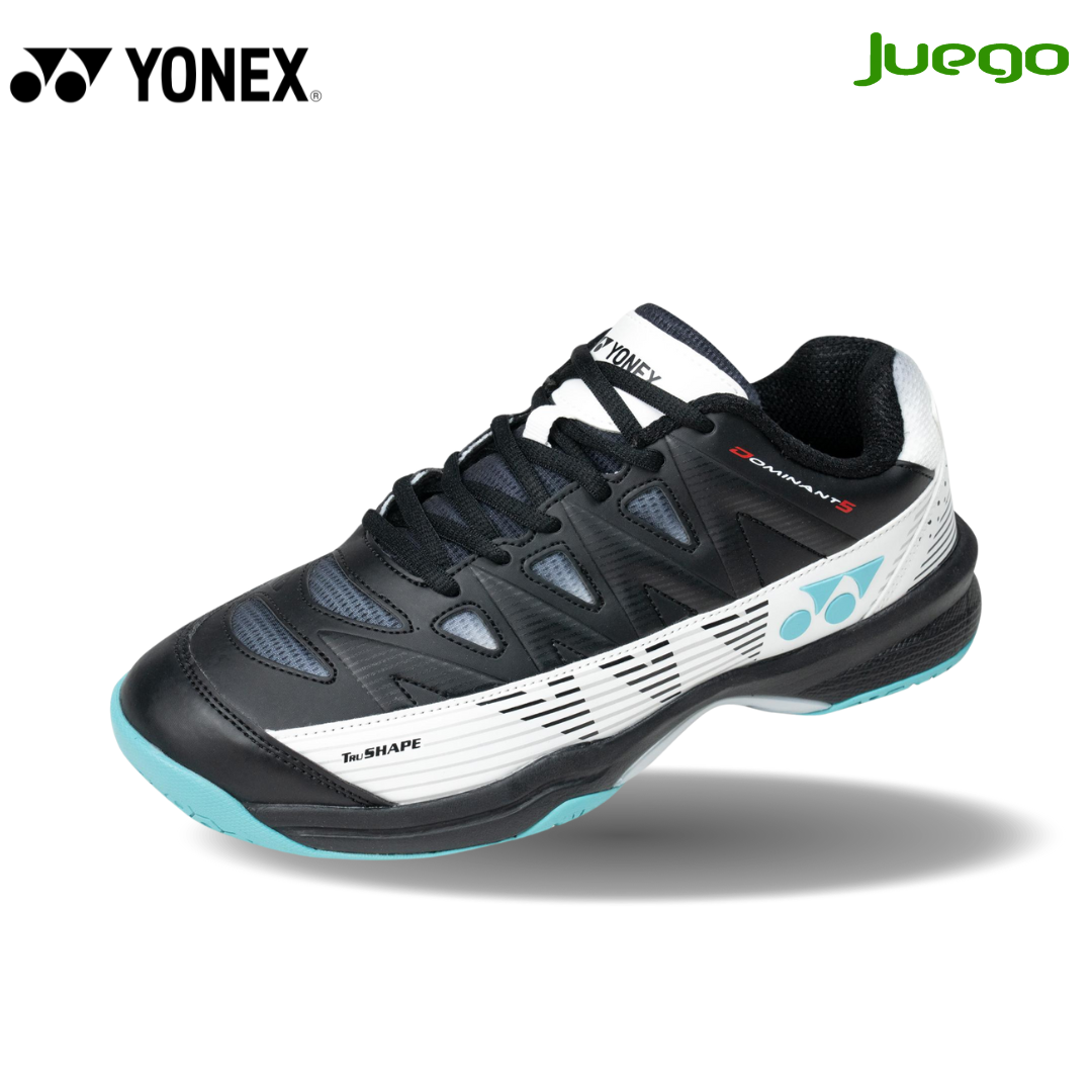 YONEX DOMINANT-5 BADMINTON SHOES-WHITE/BLACK