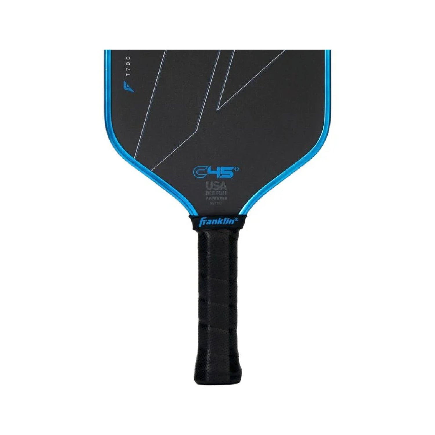 Franklin C45° Carbon Fiber Paddle - Hybrid 14mm - Blue (Pickleball Paddle)