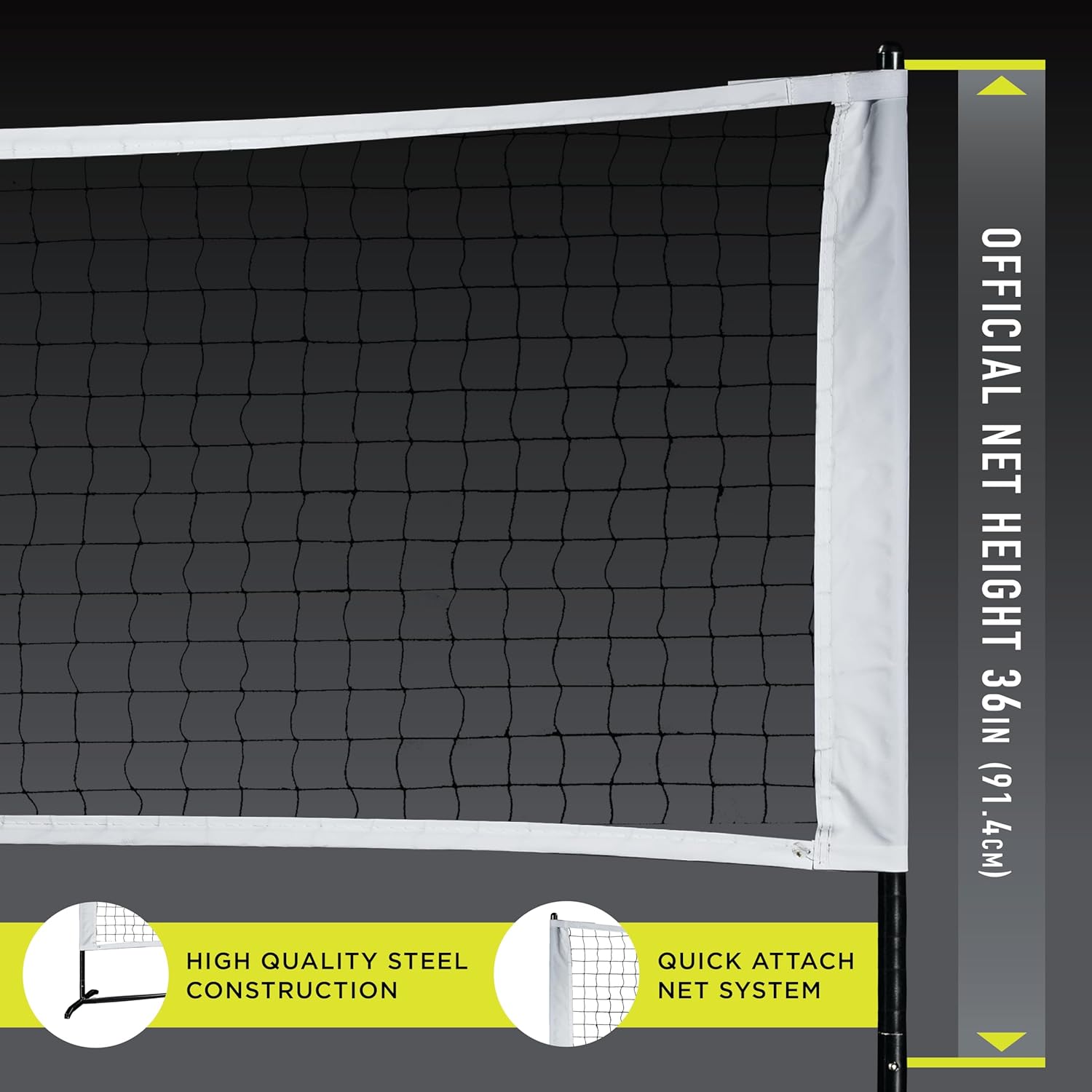 Franklin Sports Pickleball Net Set Outdoor Portable Pickleball Court Net - (2) Paddles + (2) Pickleballs - Half Court Set