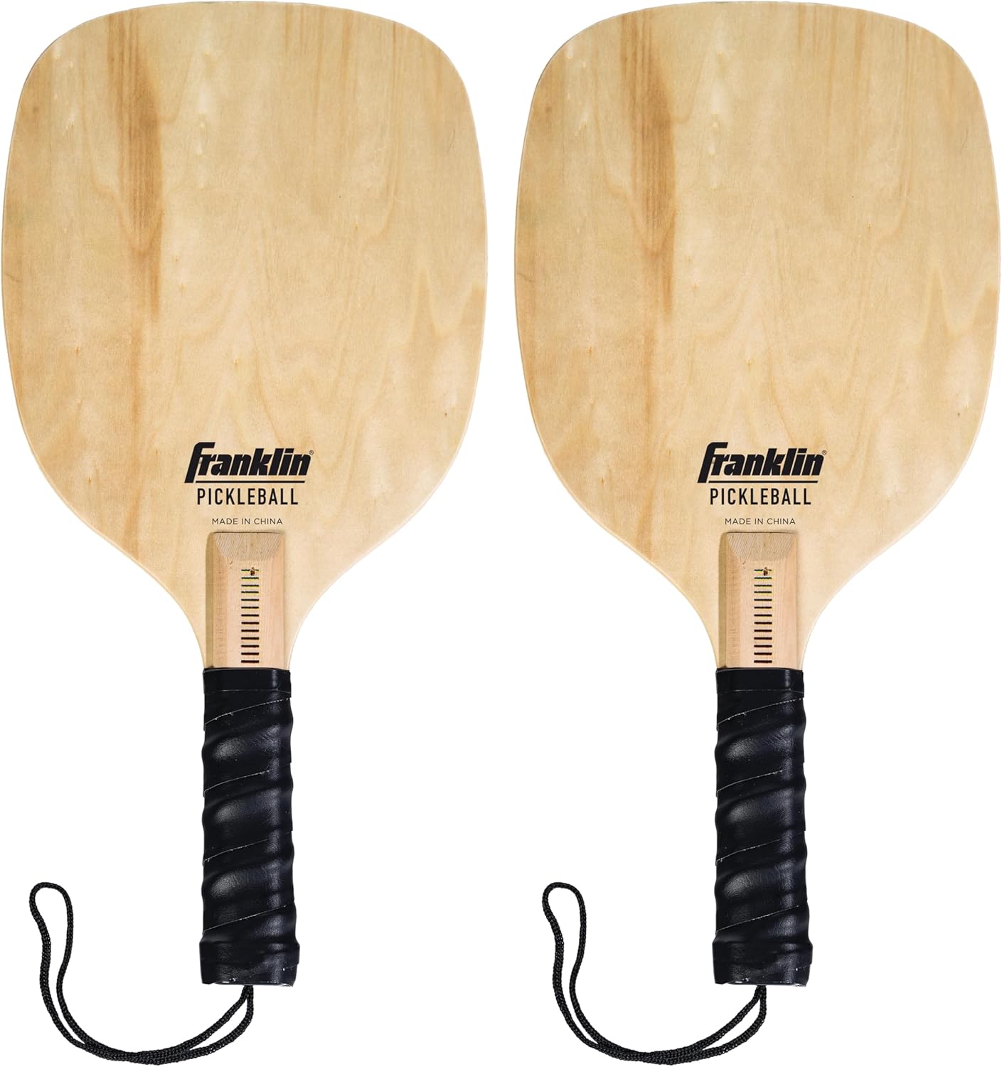 Franklin Sports Pickleball Net Set Outdoor Portable Pickleball Court Net - (2) Paddles + (2) Pickleballs - Half Court Set