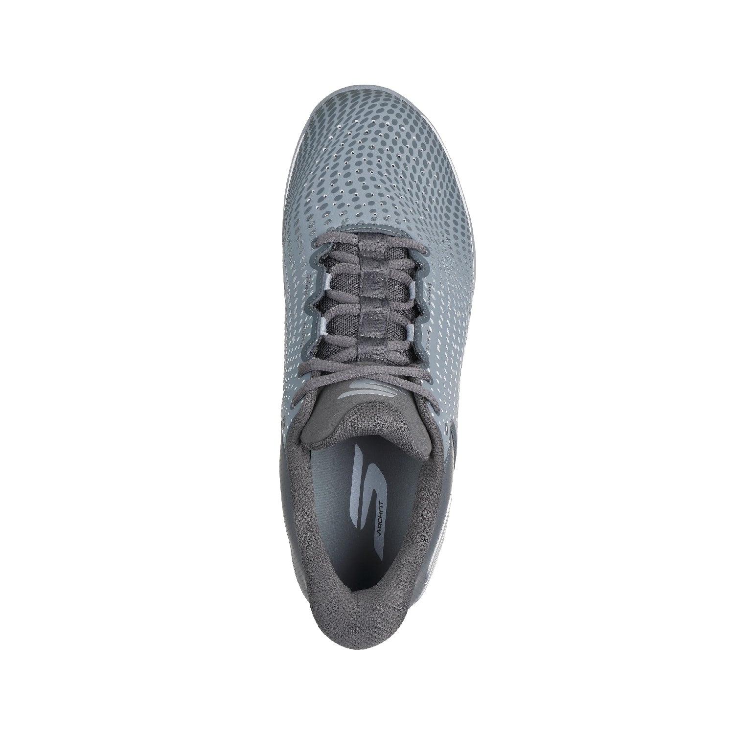 SKECHERS Slip-ins Relaxed Fit: Men's Viper Court Reload (Gray/Charcoal) - Pickleball Shoes
