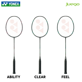 YONEX ARCSABER 002 FEEL,CLEAR,ABILITY WITH STRUNG 4U5