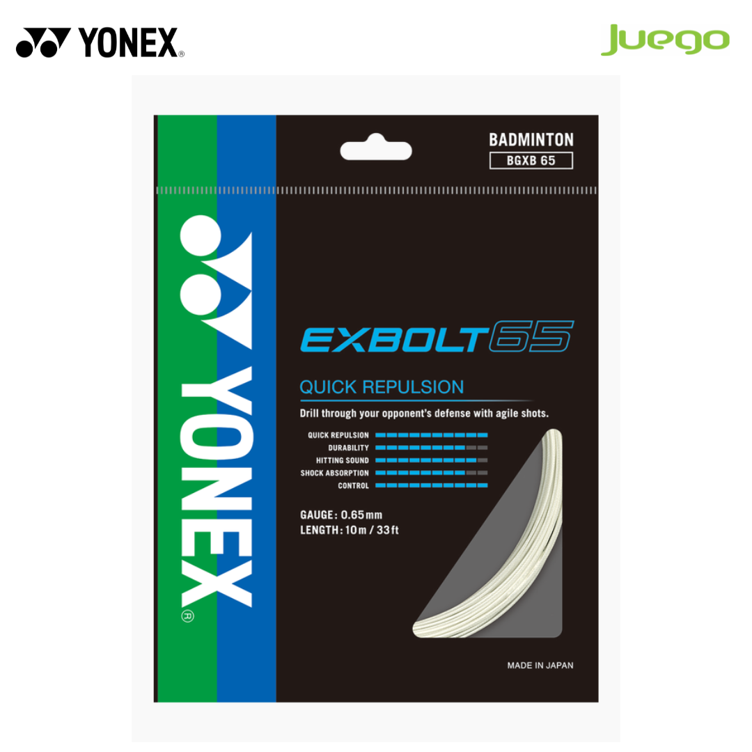 YONEX EXBOLT 65 QUICK REPULSION  STRING