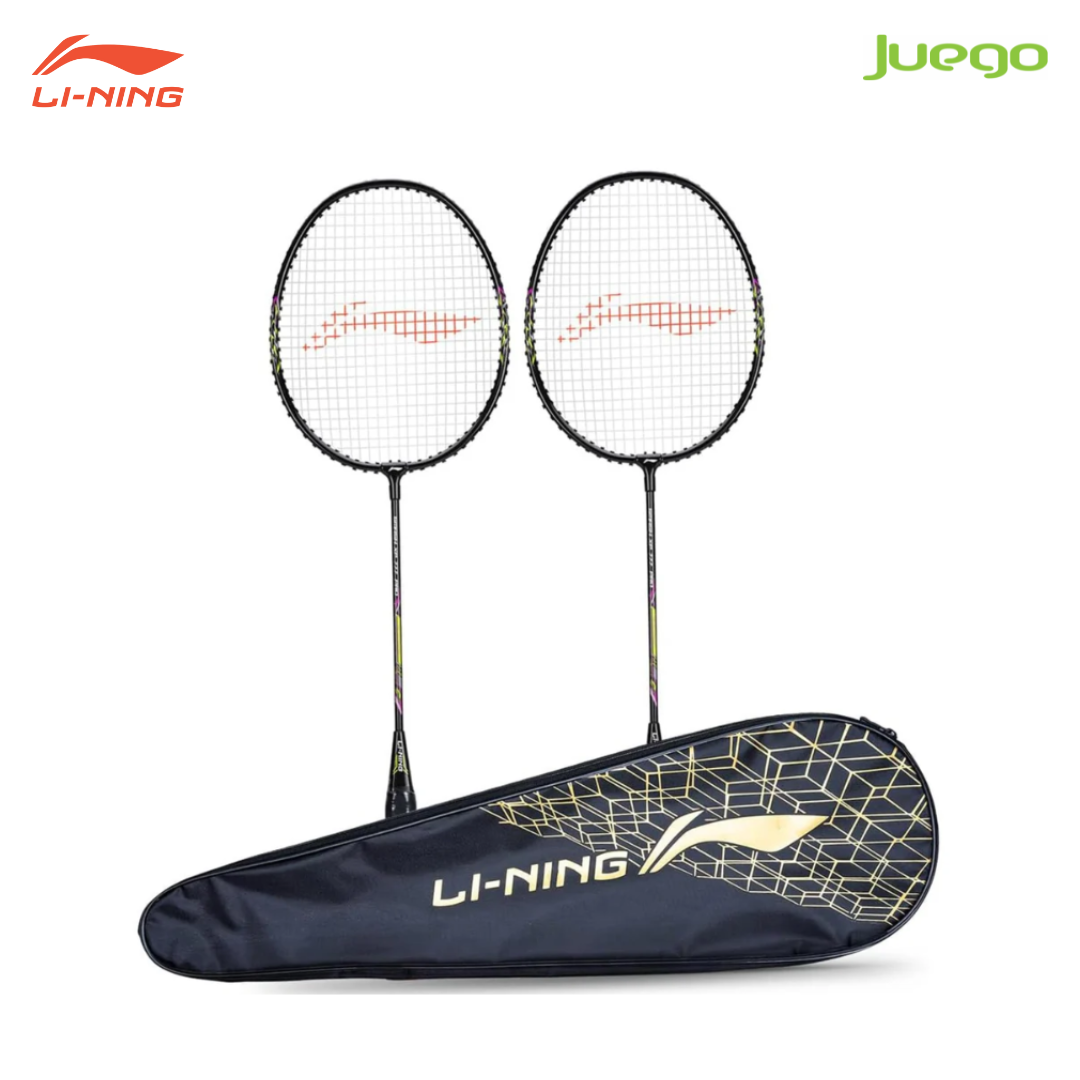 Li-Ning Smash XP 777 PRO Strung Badminton Racquet, G5 - Charcoal (STRUNG)