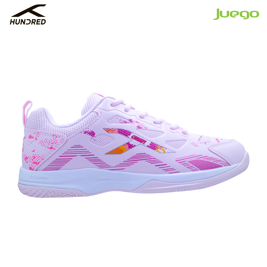 HUNDRED BADMINTON SHOES (RAZOR) PINK FUSCHIA UNISEX