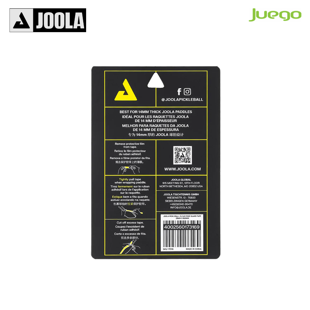 JOOLA Pickleball Clear Edge Guard Tape