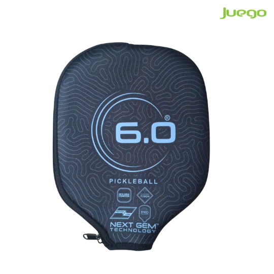 Six Zero CORAL LIGHTWEIGHT 16MM Misty Blue Pickleball Paddle
