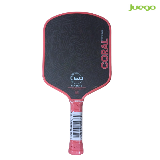 Six Zero CORAL WIDEBODY 16mm Pickleball Paddle