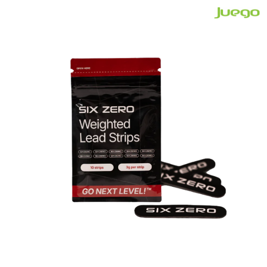 Six Zero WEIGHTED LEAD TAPE STRIPS 10PK