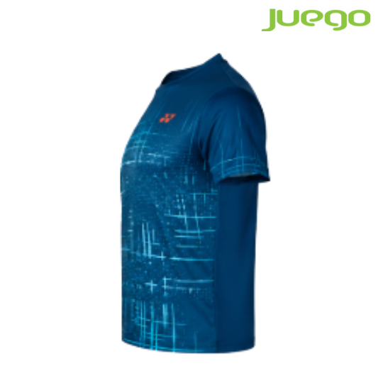 Yonex MENS ROUND NECK TEE RM-S092-2968-ESST3-S NAVY PEONY