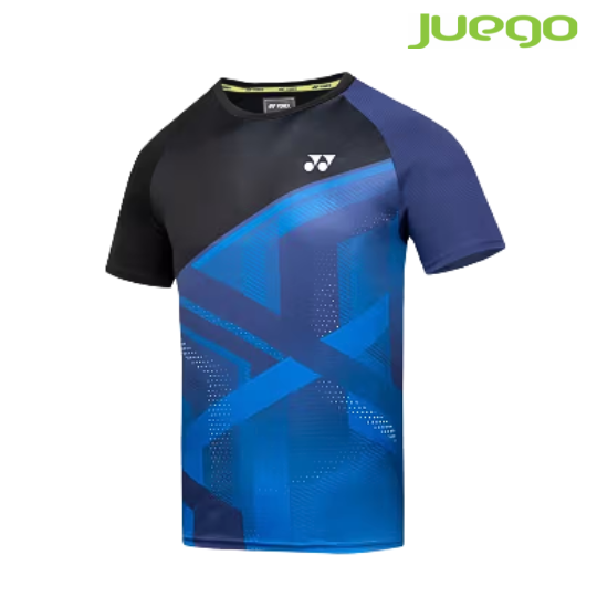 Yonex ROUND NECK MEN RM-S092-2993-CC8-S JET BLACK/SKIPPER BLUE