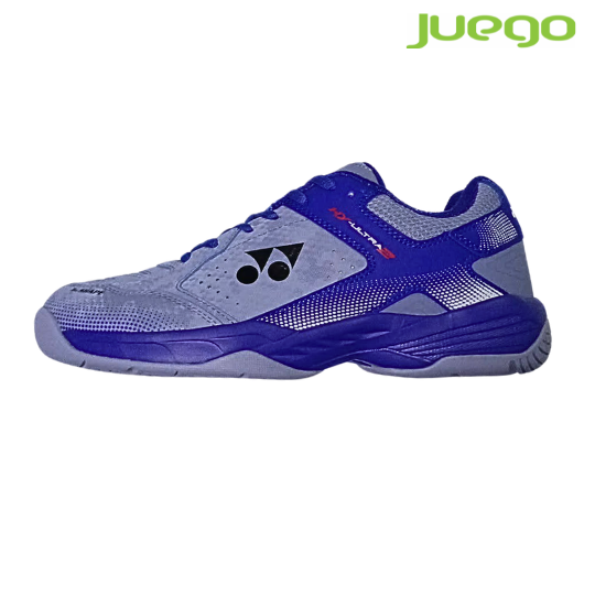 Yonex HY ULTRA 2 Light Grey Utramarine Blue Mens Badminton Shoes