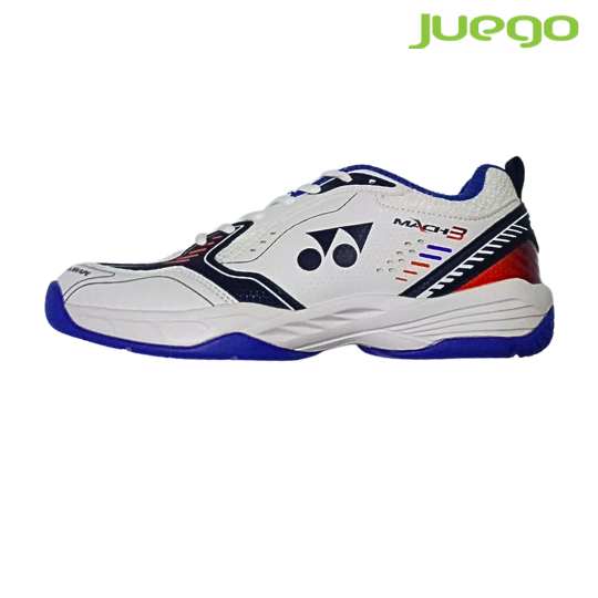 Yonex Mach 3 (White Navy) Men's Badminton Shoes