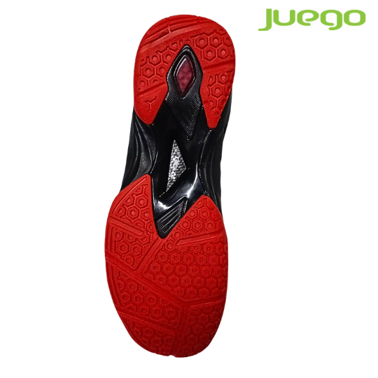 Yonex Rapio Black Grey / Fire Red Men's Badminton Shoes