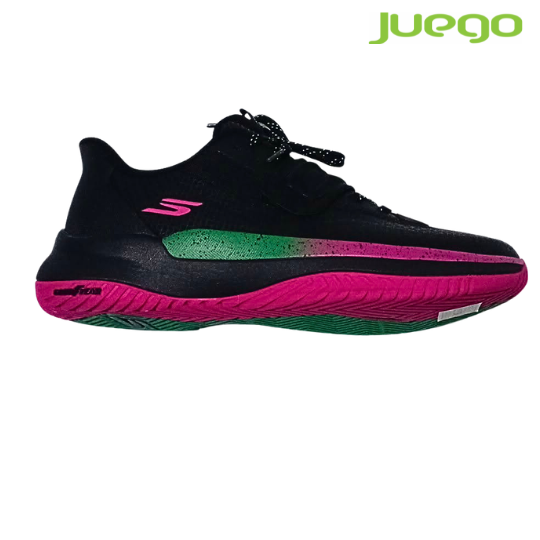 SKECHERS VIPER COURT ELITE 2 Black Burgundy Men"s Pickleball Shoes