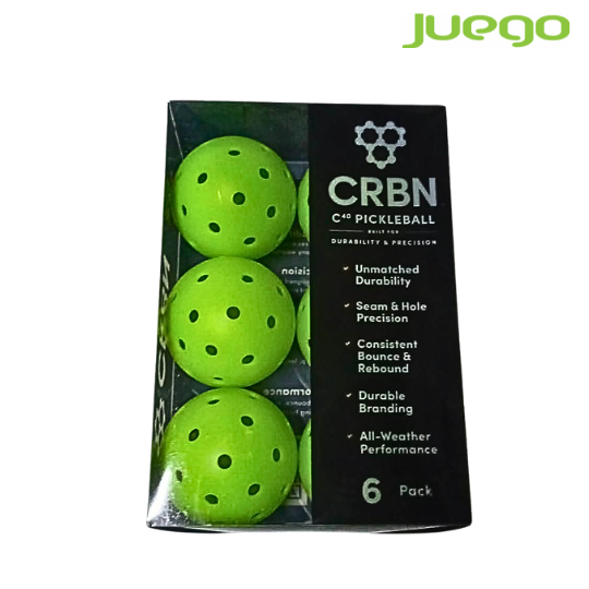 CRBN  C40 PICKLEBALLS 6PACK