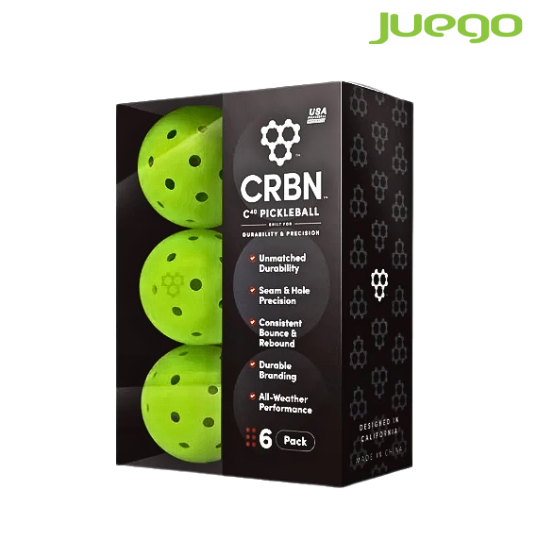CRBN  C40 PICKLEBALLS 6PACK