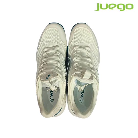 WIKA ASTRO Pickleball Shoes – White/Navy