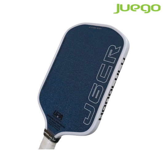 HONOLULU J6CR Crystal Blue Grit 16MM Pickleball Paddle with Case