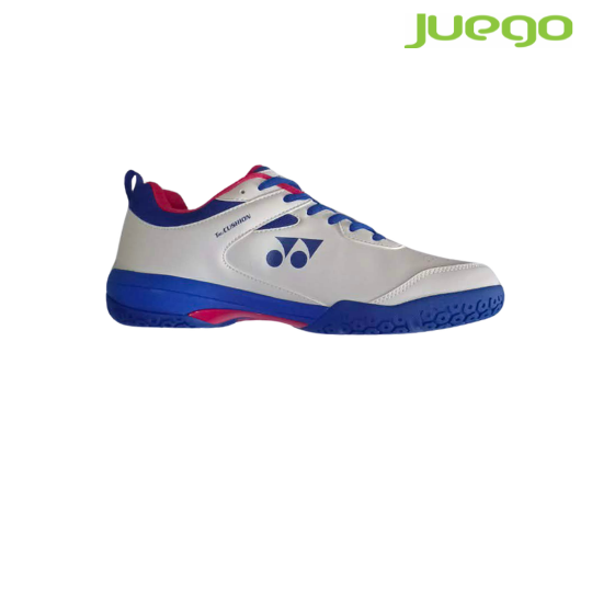 YONEX ANTOS Pearlize White/Blue Badminton Shoes for Men