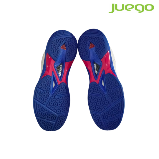 YONEX ANTOS Pearlize White/Blue Badminton Shoes for Men