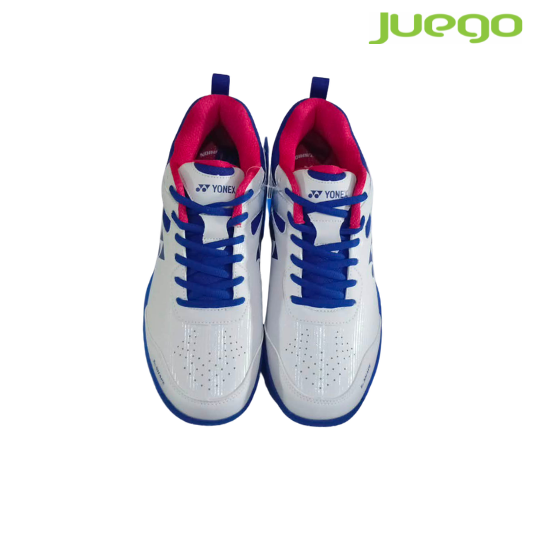 YONEX ANTOS Pearlize White/Blue Badminton Shoes for Men