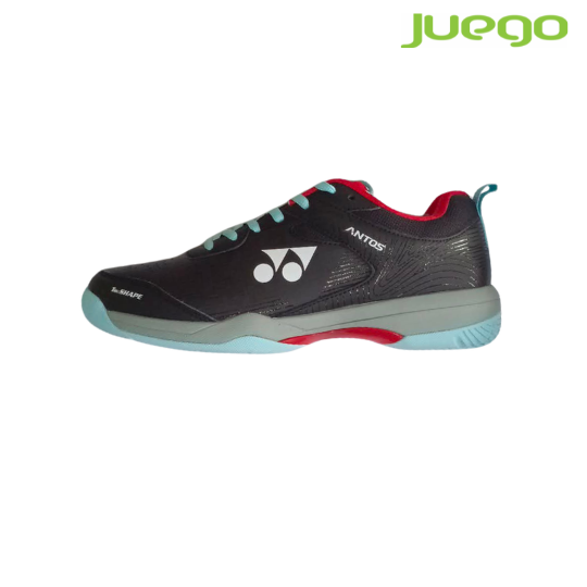 YONEX ANTOS Pearlize Black/Light Blue Badminton Shoes For Men