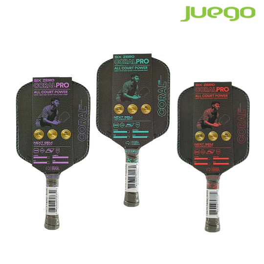 SIX ZERO CORAL PRO Wide Body Pickleball Paddle 16mm