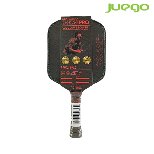 SIX ZERO CORAL PRO Wide Body Pickleball Paddle 16mm